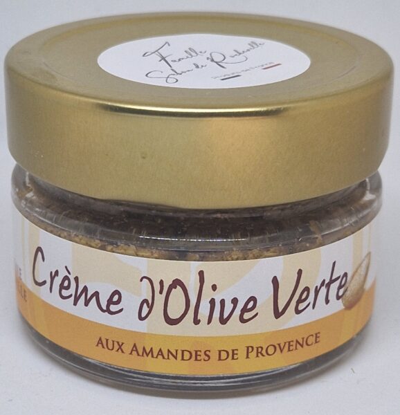 Crém'olive verte aux amandes de Provence Nouveau